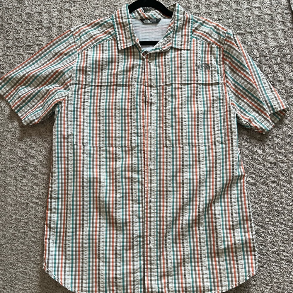 The North Face Plaid Button up